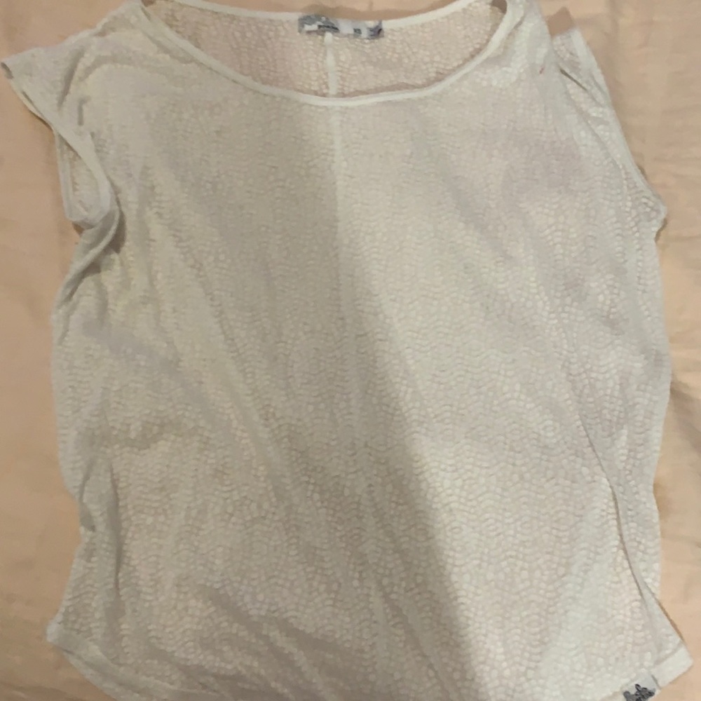 Prana white shirt!